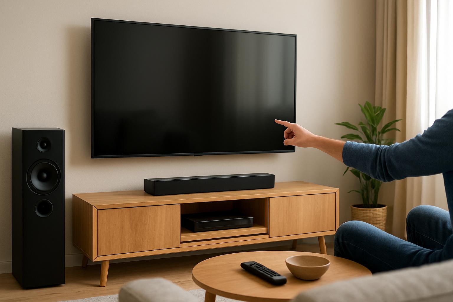 Jak wybrać telewizor do salonu?. audio: jak zadbać o dźwięk w salonie Jak wybrać telewizor do salonu?. audio: jak zadbać o dźwięk w salonie